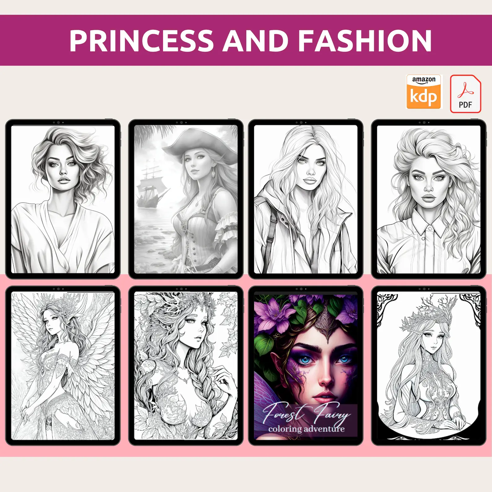 10,000+ Pages PLR Coloring Books | With Resell Rights - Image 9