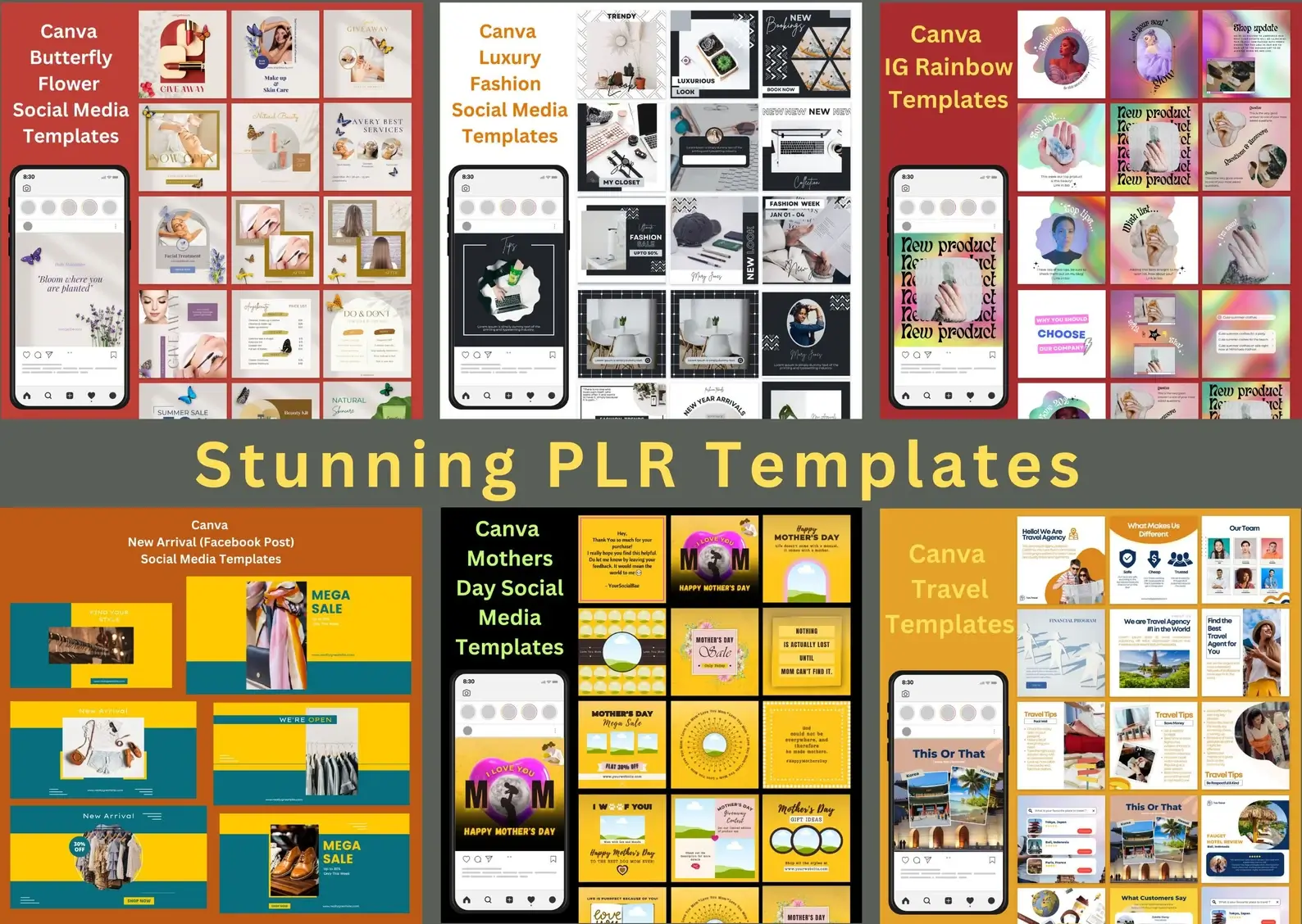 2250+ Editable Social Media Templates | Boost Engagement & Grow Your Brand for the Next 5+ Years - Image 6